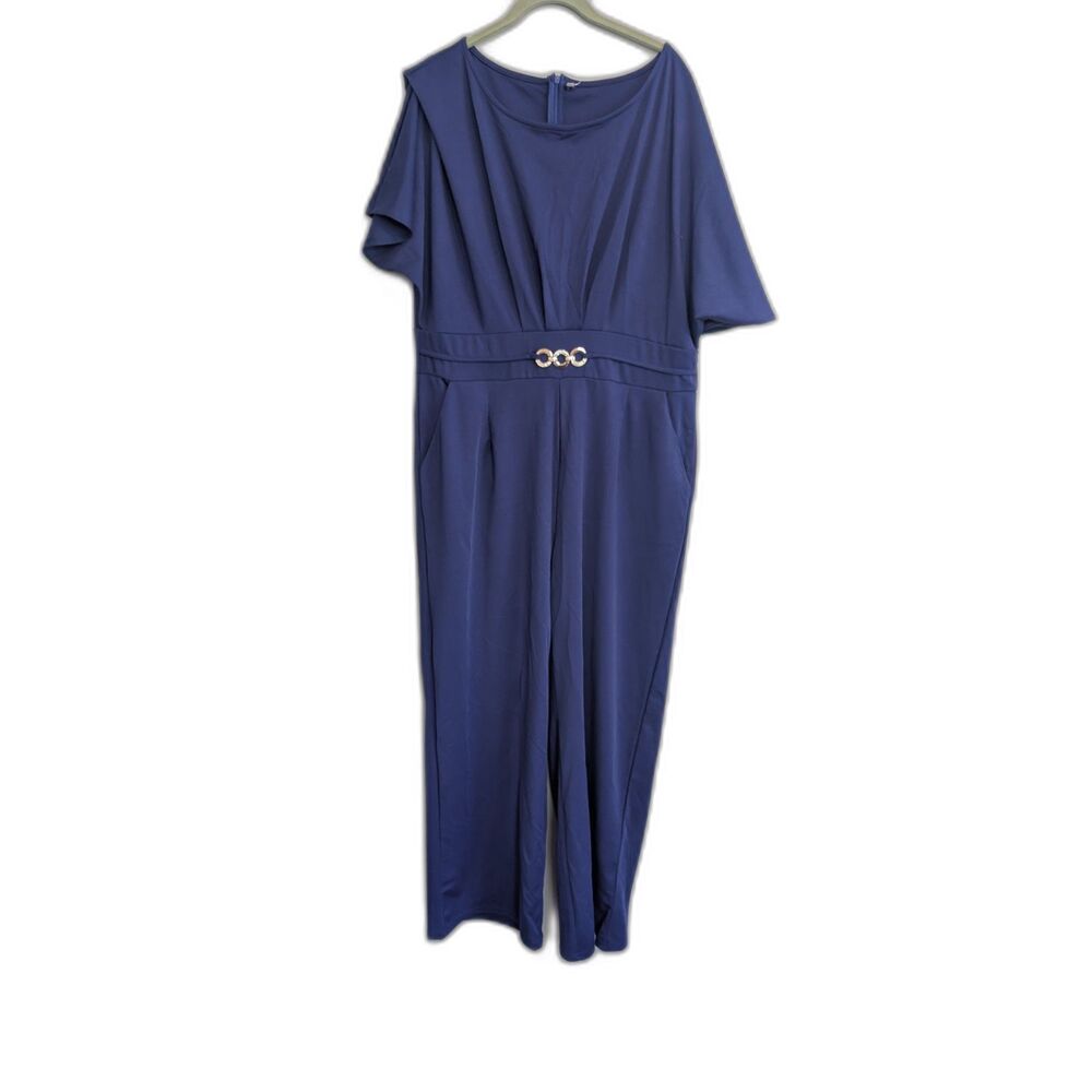 Women's Jumpsuit Blue 3XL